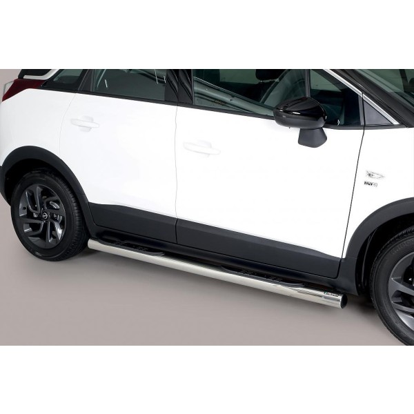 Nerez bočné nášľapy so stúpadlami Opel Crossland X