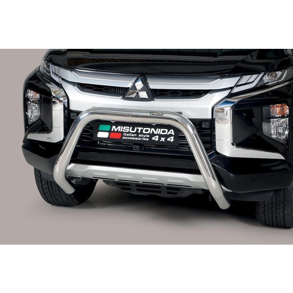 Mitsubishi L200 nerezový predný ochranný rám 76mm