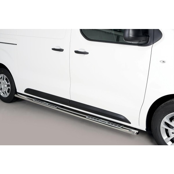 Nerez bočné dizajnové nášľapy Opel VIVARO C