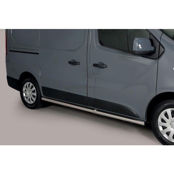 Nerez bočné nášľapy Renault Trafic - Ø 63mm