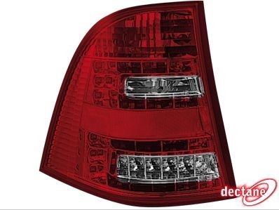 MERCEDES W163 M-Klasse - Zadné číre svetlá LEDkové - Červené
