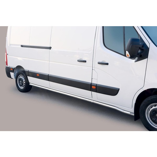 Bočné nerezové nášľapy Opel MOVANO 2020 L3