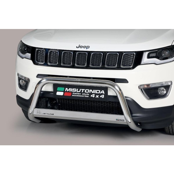 Jeep Compass II nerezový predný ochranný rám 63mm