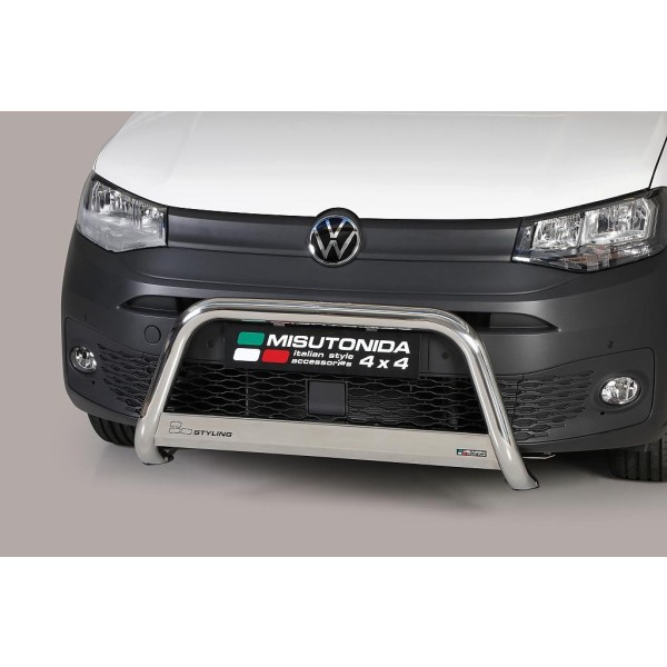 Volkswagen Caddy IV nerezový predný ochranný rám 63mm