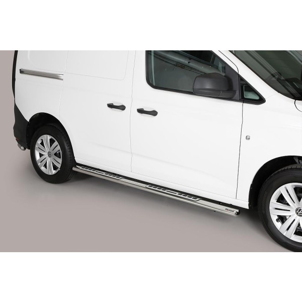 Nerez bočné dizajnové nášľapy Volkswagen Caddy IV