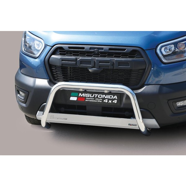 Ford Transit Trail  nerezový predný ochranný rám 63mm