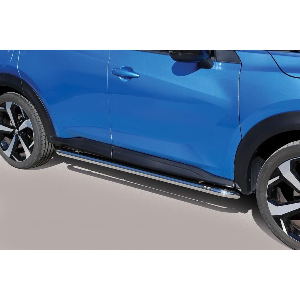 Nerez bočné dizajnové nášľapy Nissan Juke II F16