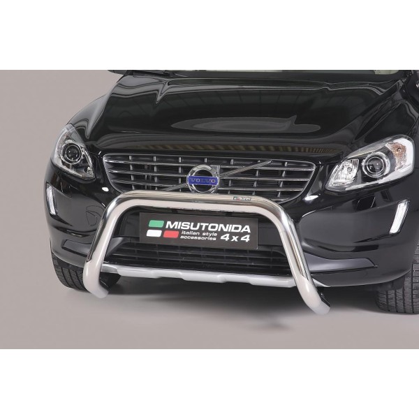 Volvo XC60 I facelift nerezový predný ochranný rám 76mm