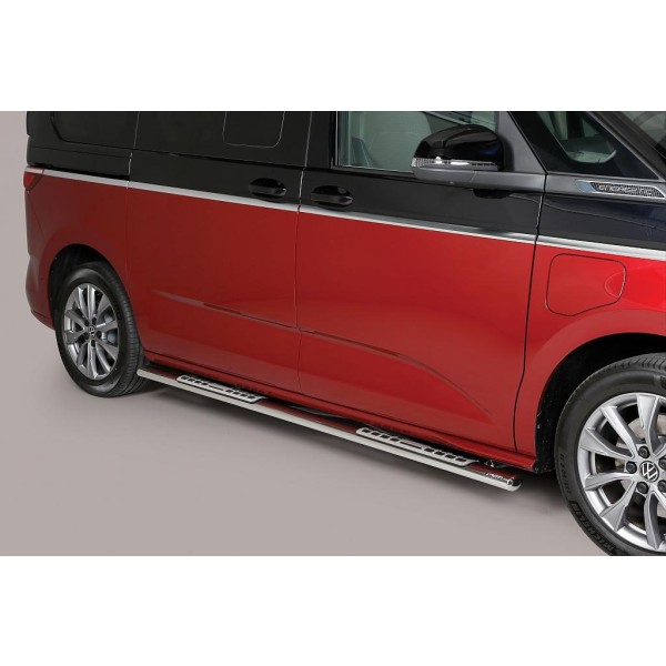 Nerez bočné dizajnové nášľapy Volkswagen T7 Multivan