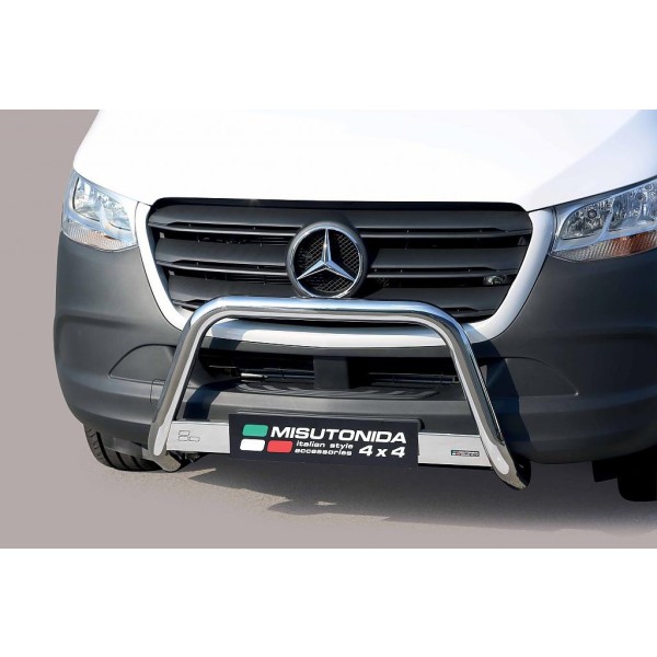 Mercedes Sprinter III nerezový predný ochranný rám 63mm