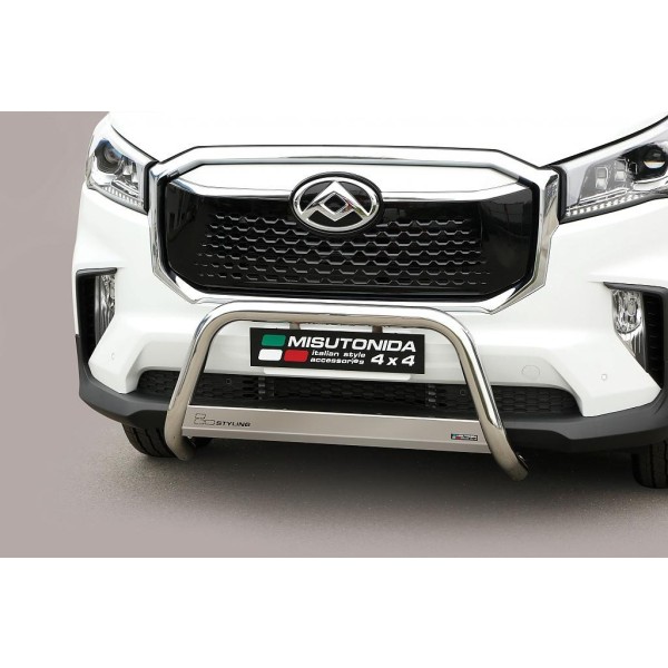 Maxus eDeliver 9 L2 nerezový predný ochranný rám 63mm