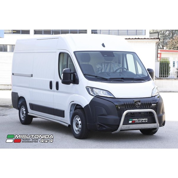 Citroen Jumper III 2024 facelift nerezový predný ochranný rám 63mm