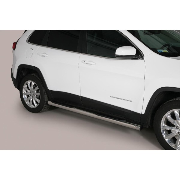 Nerez bočné nášľapy so stúpadlami Jeep Cherokee