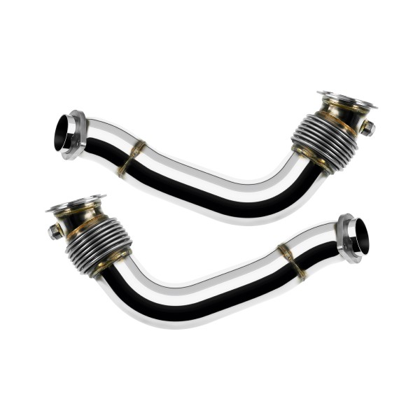 Nerezová downpipe pre BMW F12 650i/650ix N63 2009-2011