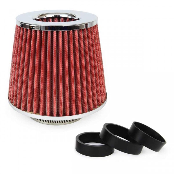 Vzduchový filter - červený R1 + adaptery