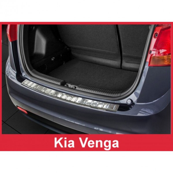 Nerezový chránič zadného nárazníka - Kia Venga Facelift (2014->)