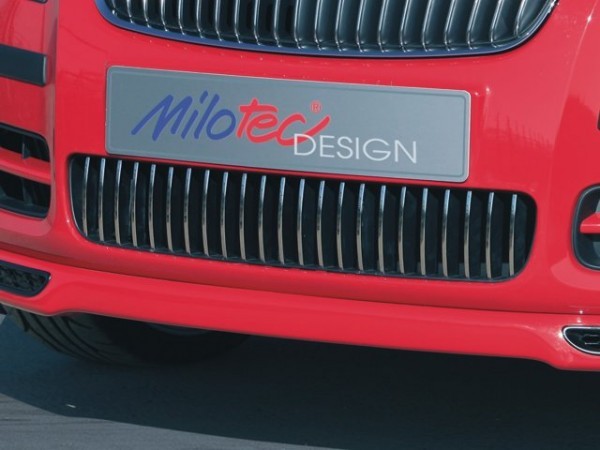 Škoda Fabia II - Lišty predného nárazníka