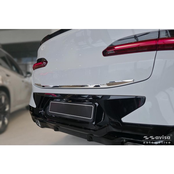 Nerez lišta hrany dverí kufra BMW X4 II (G02) M-paket - lesk