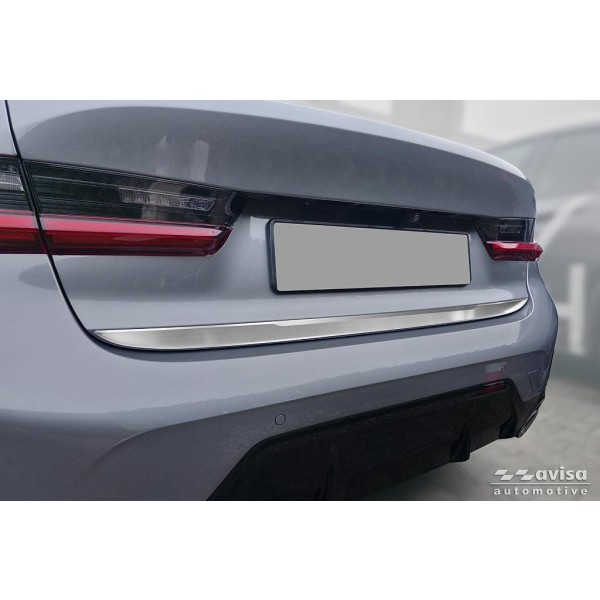 Nerez lišta hrany dverí kufra BMW M3 G20/G80 M-Paket a M3 Competition