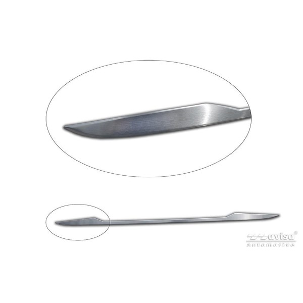Nerezová lišta pod ŠPZ pre Ford FOCUS IV hatchback 5D/ ST-Line 2018-2021,FL 2021-