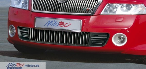 Škoda Octavia II - Lišty predného nárazníka