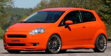 Fiat Grande Punto - Spodná maska ​​nárazníku NOVITEC