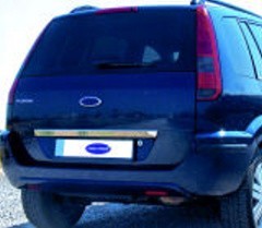Ford Fiesta 02- Nerez chrom lišta zadného kufra OMSA Tuning