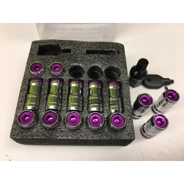 Odľahčené matice kolies - EPMAN fialové