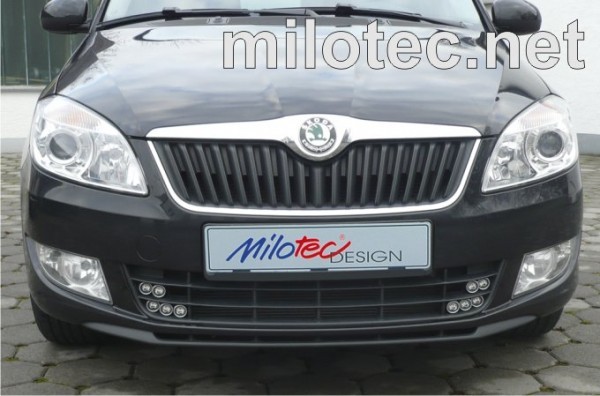 Škoda Roomster facelift - LED svetlá denného svietenia Hella
