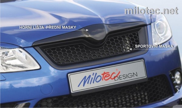 Škoda Roomster facelift - športové maska ​​Milotec