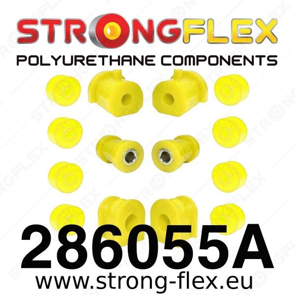 Nissan Micra K11 92-02 - uloženie prednej nápravy, Sada -SPORT