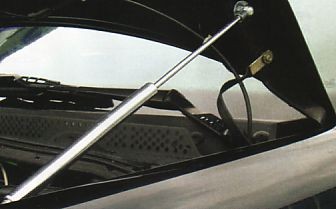Chromové vzpery kapoty motoru BMW E36 (Lim. / Compact / Touring)