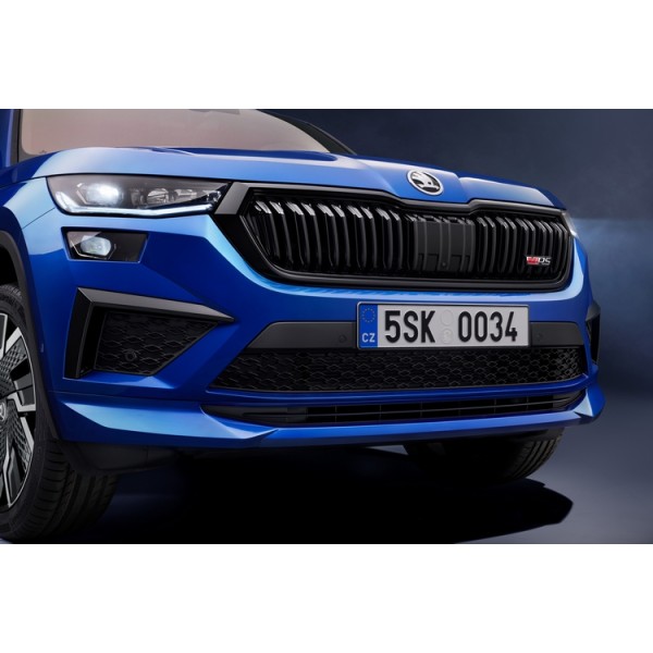Škoda Kodiaq I Facelift 2021+ - rámček masky BLACK MAGIC