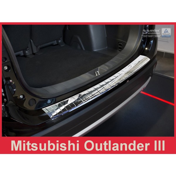 NEREZ Kryt prahu zadných dverí Mitsubishi Outlander III - leštěný