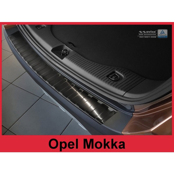 NEREZ Kryt prahu zadných dverí Opel Mokka - čierny grafit