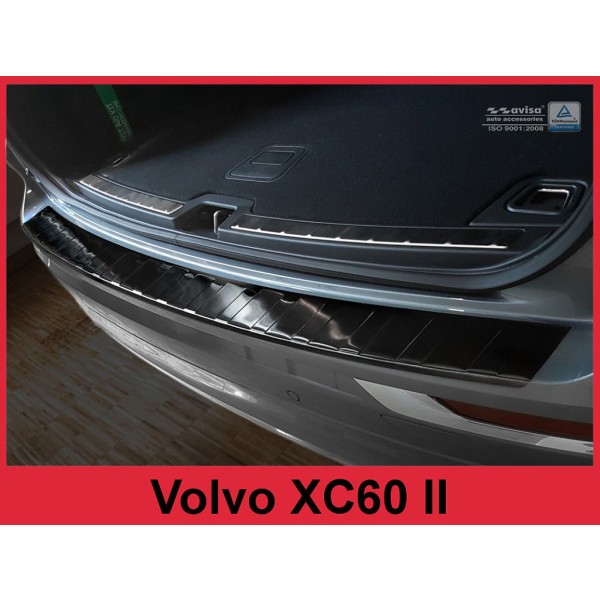 NEREZ Kryt prahu zadných dverí Volvo XC60 II - čierny grafit