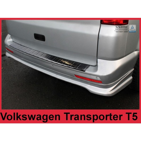 NEREZ Kryt prahu zadných dverí Volkswagen Transporter T5 - čierny grafit