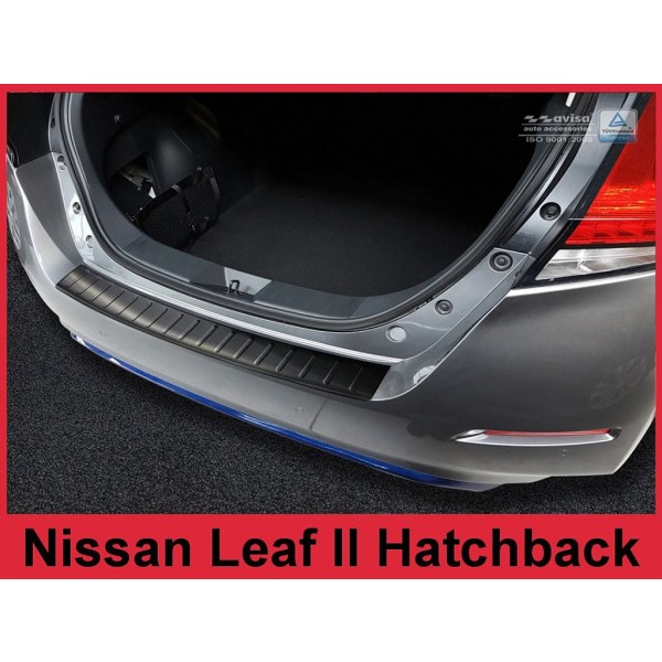 NEREZ Kryt prahu zadných dverí Nissan LEAF II hatchback - čierny grafit