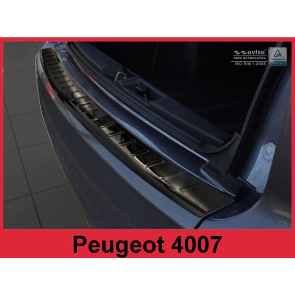 NEREZ Kryt prahu zadných dverí Peugeot 4007 - čierny grafit