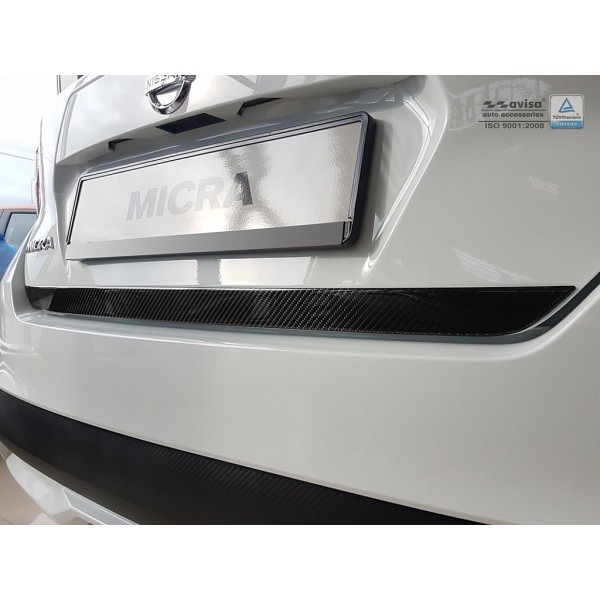 NEREZ Lišta hrany zadných dverí Nissan Micra - karbon