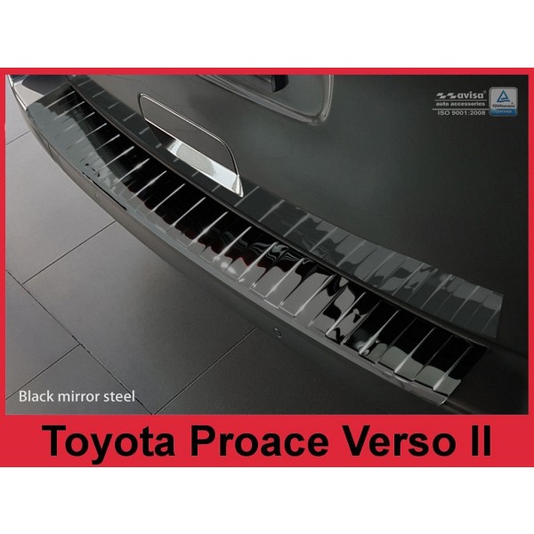 NEREZ Kryt prahu zadných dverí Toyota ProAce VERSO II - čierny grafit lesklý