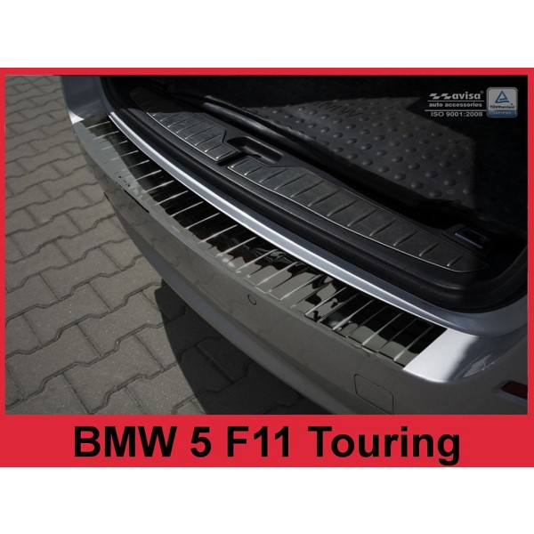 NEREZ Kryt prahu zadných dverí BMW 5 F11 TOURING - čierny grafit lesklý