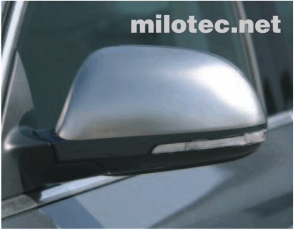 Škoda Octavia II facelift - Kryty zrkadiel, matný nerez