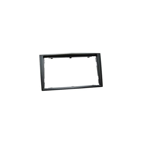 Rámček autorádia 2-DIN Opel Astra / Zafira čierna