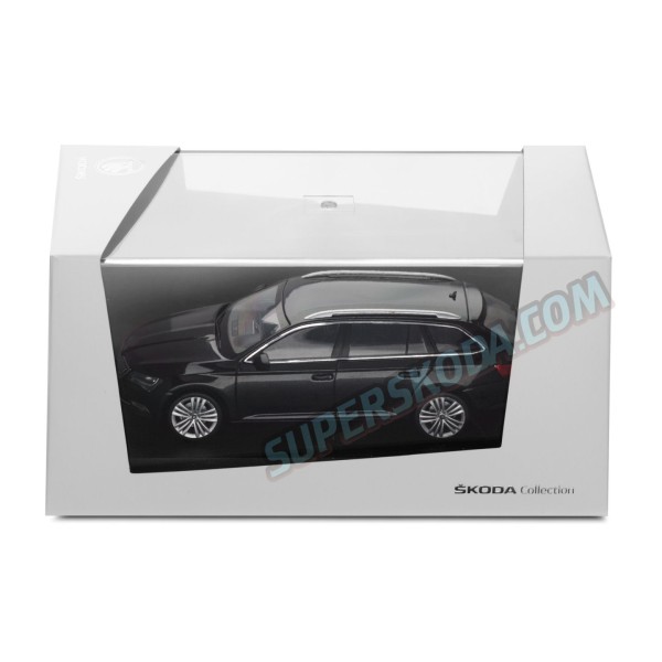 Škoda Auto model 1:43 Škoda Superb III Combi BLACK MAGIC