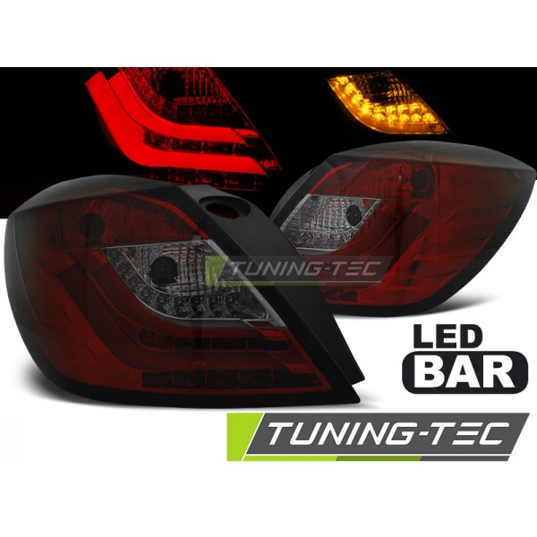 OPEL ASTRA H 04-09 3D GTC - zadné LED svetlá červeno dymová LED BAR