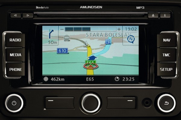 Škoda Fabia II - Multimediálna jednotka AMUNDSEN