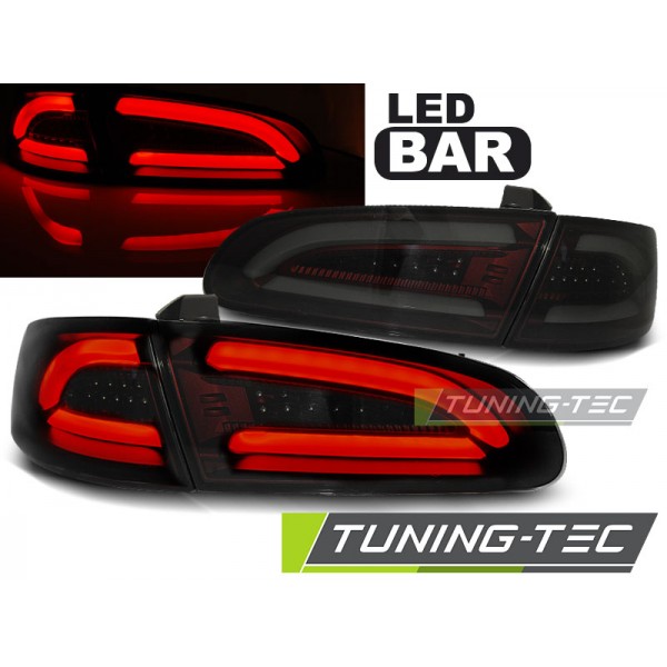 SEAT IBIZA 02-08 3D / 5D - zadné LED svetlá červeno dymová LED BAR