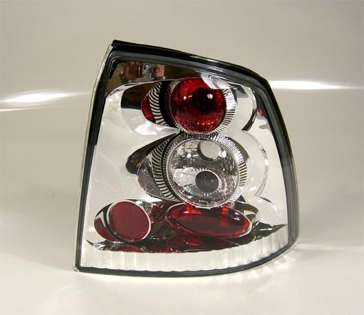 Zadné číre lampy Opel Astra G Coupe chróm