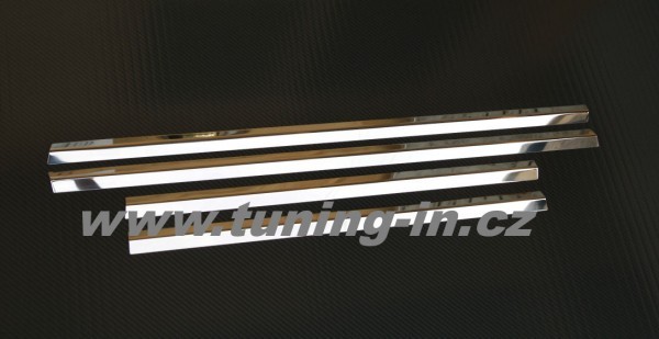 Mercedes Benz ML W163 - NEREZ chrom spodné lišty okien OMTEC (Omsa line)